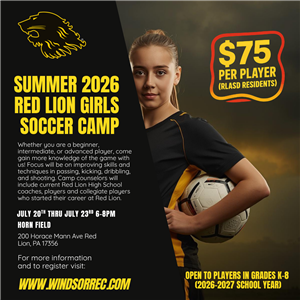 RL Girls Soccer Camp 2026