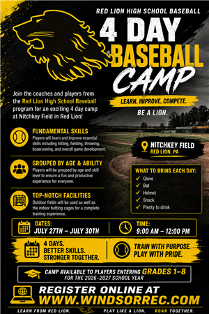 youth baseball camp