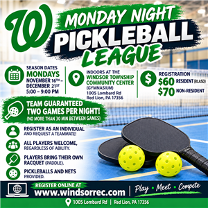 fall pickleball league