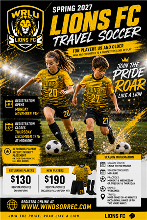 Spring 2027 Lions FC